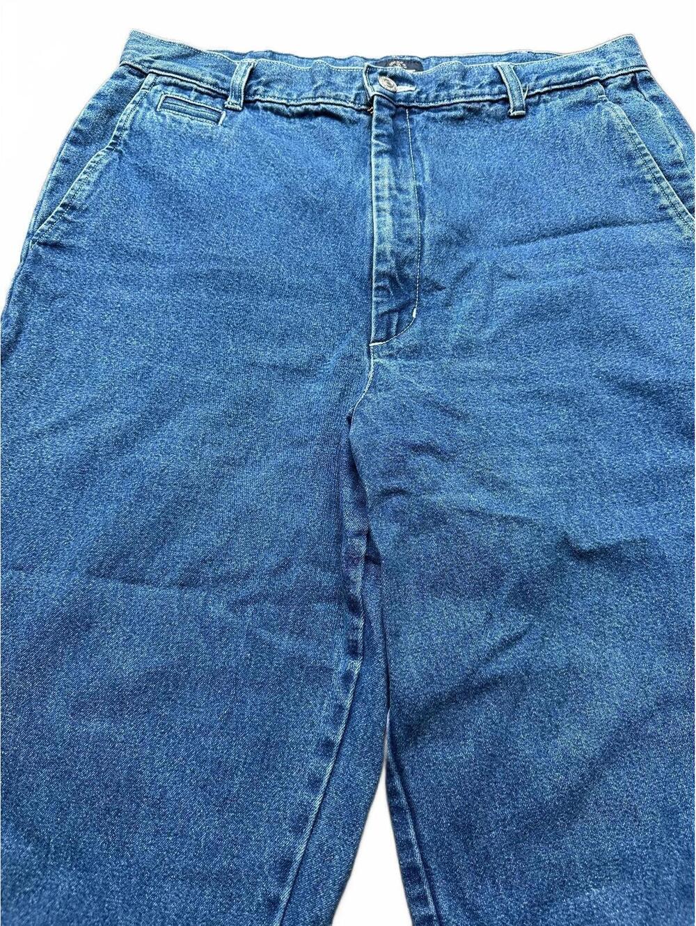 Vintage Dockers Denim Jeans Women 16 High Rise 100% Cotton